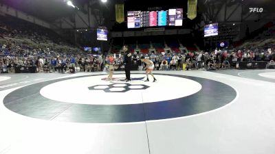 88 lbs Cons. Sub-quarters - Aiden Rosewarne, CA vs Parker Wingen, SD