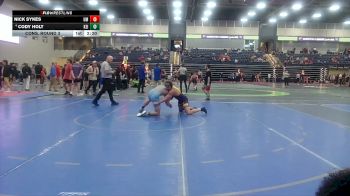 141 lbs Cons. Round 3 - Cody Holt, Keiser University vs Nick Sykes, Montevallo