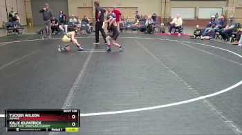 68 lbs Semifinal - Tucker Wilson, Elevate vs Kalix Kilpatrick, Soddy Daisy Wrestling Academy