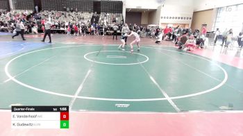 116 lbs Quarterfinal - Emma Vanderhoof, Independence Wrestling Club vs Kylie Gudewitz, Elite Wrestling