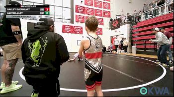 37-40 lbs Quarterfinal - Oakley Everheart, Standfast vs Karter Ailey, Blackwell Wrestling Club