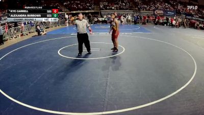 G 138 lbs Champ. Round 1 - Kye Carrell, Tara Girls vs Alexandra Burrows, Destrehan Girls