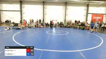 54 kg 7th Place - Brennen Cernus, Wyoming Valley RTC Blue vs Kyle Gibson, Va Team Predator (NAT)