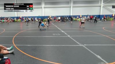 126 lbs Champ. Round 4 - Brendon Oehme, Unattached vs Aiden Ohl, Unattached