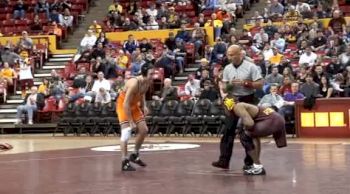 125 lbs match Jon Morrison OSU vs. Anthony Robles ASU