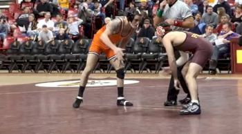 133 lbs match Jordan Oliver OSU vs. David Prado ASU