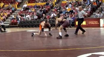 165 lbs match Dallas Bailey OSU vs. Te Edwards ASU