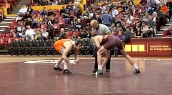 184 lbs match Chris Perry OSU vs. Jake Meredith ASU