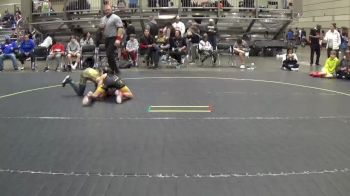 85 lbs Quarterfinal - Dylan Russo, Michigan Grappler RTC vs Ethan Halstead, Dark Horse Wrestling Club