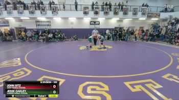 105 lbs Quarterfinal - John Sitz, Cody Middle School vs Jesse Oakley, Lander Middle School