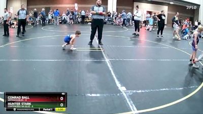 46 lbs Round 1 (8 Team) - Hunter Stark, Contenders WA Blue vs Conrad Ball, Untouchables