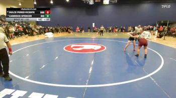 132 lbs Champ. Round 1 - Cameron Spencer, Richlands vs Dulce Perez-vicente, Nandua