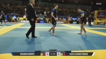 Benjamin Sahinovic vs Lucas Alexander Pomaski 2026 IBJJF European NoGi