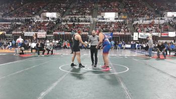 A - 285 lbs Cons. Round 3 - Holland Jantzen, Bigfork vs Trey Daly, Lockwood (Billings)