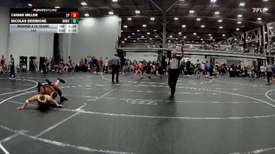 175 lbs Round 2 (4 Team) - Nicolas DeSimone, North Hunterdon WC vs Camar Miller, Colonial Pride