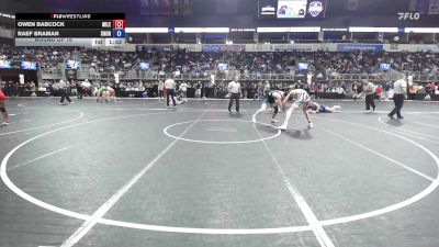 138 lbs Round Of 16 - Owen Babcock, Mile High Wrestling Club vs Raef Braman, Knob Noster