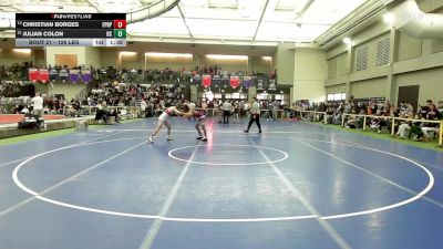 126 lbs Round Of 32 - Christian Borges, Fairfield Prep vs Julian Colon, Bristol Central