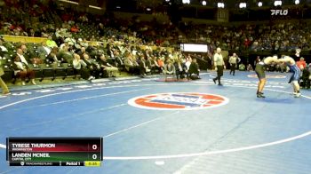 215 Class 3 lbs 5th Place Match - Tyrese Thurmon, Washington vs Landen McNeil, Capital City