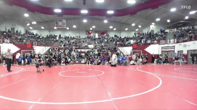 40 lbs Round 5 - Uhdory Holmes, St Louis Warrior vs Mason Morton, Perry Meridian Wrestling Club