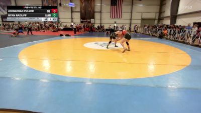 145 lbs Rr Rnd 3 - Johnathan Fuller, The Asylum Black vs Ryan Radliff, Hammer Wrestling Club