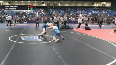 126 lbs Round Of 128 - Owen Marshall, WA vs Jack Procter, GA