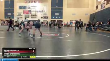 195 lbs Cons. Semi - Brandon Garza, Othello vs Owen Spendlove, East Valley (Spokane)