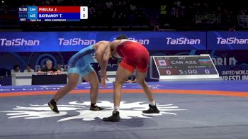74 kg 1/8 Final - Jasmit Singh Phulka, Canada vs Turan Bayramov, Azerbaijan