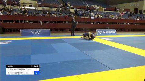 Callen Daniel O'Mahony vs Jacob R. MacMillan 2024 Pan IBJJF Jiu-Jitsu No-Gi Championship