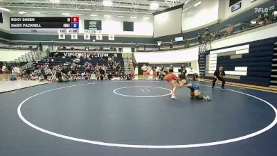 155 lbs Placement (4 Team) - Roxy Sheen, Idaho vs Daisy Fackrell, Sanderson Wrestling Academy 1