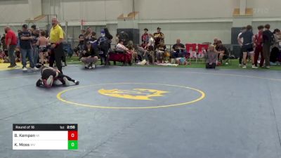 75-J lbs Round Of 16 - Brody Kempen, WI vs Kruz Moss, WV