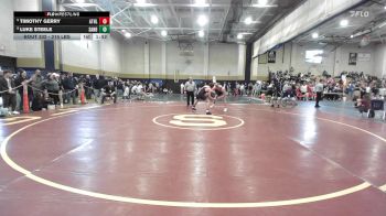 215 lbs Consi Of 4 - Timothy Gerry, Athol vs Luke Steele, Sandwich