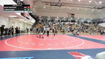 106 lbs Round Of 32 - Elliot Reynolds, Spartans Wrestling Club vs Landon Brady, PTC Wrestling