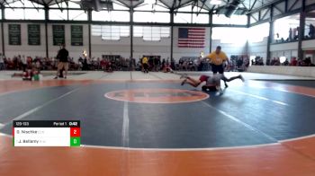 129-133 lbs Cons. Round 3 - Jaylin Bellamy, Maritime Wrestling Academy vs Gavin Nischke, Crystal Lake Wizards