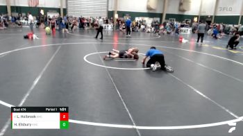 77-84 lbs Cons. Semi - Levi Holbrook, Lexington vs Hudson Elsbury, Doniphan Trumbull