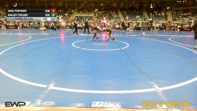 110 lbs Consi Of 8 #2 - Aria Furtado, Flow Academy Honolulu, HI vs Kalley Fuller, Blue Devil Wrestling