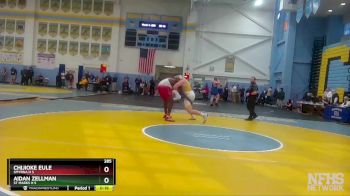 285 lbs Cons. Round 3 - Aidan Zellman, St Marks H S vs Chijioke Eule, Smyrna H S