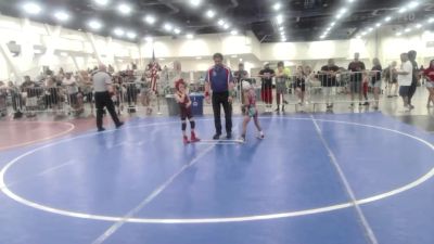 42 lbs Semifinal - Kiah Alcon, Stout Wr Acd vs Michael Guiang, Turlock WC