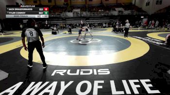 132 lbs Semifinal - Jack Dragoumanos, Belmont Hill vs Tyler Conroy, Malvern