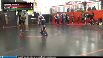 132 lbs Cons. Round 2 - Justice Saribay, Palo Verde vs Giovanni Pimentel, Spring Valley