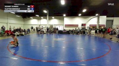 110 lbs Rooney Olmedo, Michigan Blue vs Clayton Birkholz, Minnesota Blue