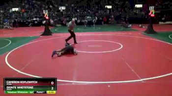 85 lbs Cons. Round 1 - Dionte Whetstone, MFW3 vs Cameron Koflowitch, PCWA