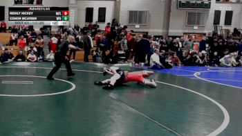 113 lbs Consi Of 8 #1 - Reihly Hickey, North Attleborough vs Conor McAteer, Walpole