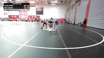 184 lbs Consi Of 8 #2 - Tyler Lynde, Unrostered vs Trey Myers, Central Michigan - Unatt