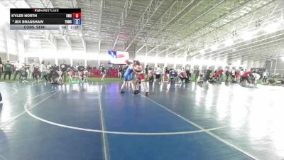 157 lbs Cons. Semi - Kyler North, Champions Wrestling Club vs Jex Bradshaw, Total Domination Wrestling Club