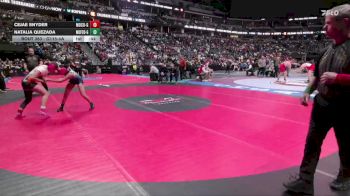 G115-4A 5th Place Match - Natalia Quezada, Moffat County Girls vs CeJae Snyder, Montezuma-Cortez Girls