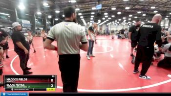 92 lbs Rd# 10- 4:00pm Saturday Final Pool - Maddox Fields, POWA vs Blake Nevils, Agression Legionaries