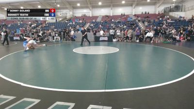 126 lbs Cons. Sub-rd Of 16 - Sonny Solano, Duran Wrestling Club vs Bennett Testin, Fighting Squirrels Wrestling Club