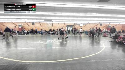 145 lbs Consolation - Brock Kellogg, Arkport vs Christian LeVan, Bloomsburg
