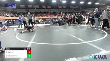 88 lbs Semifinal - Gabriel Huff, Elgin Wrestling vs Stoney Spencer, Norman Grappling Club