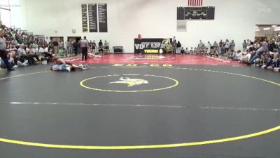 132 lbs Quarterfinal - Luke Zwanziger, Nashua-Plainfield vs Kody Camp, Northeast Community